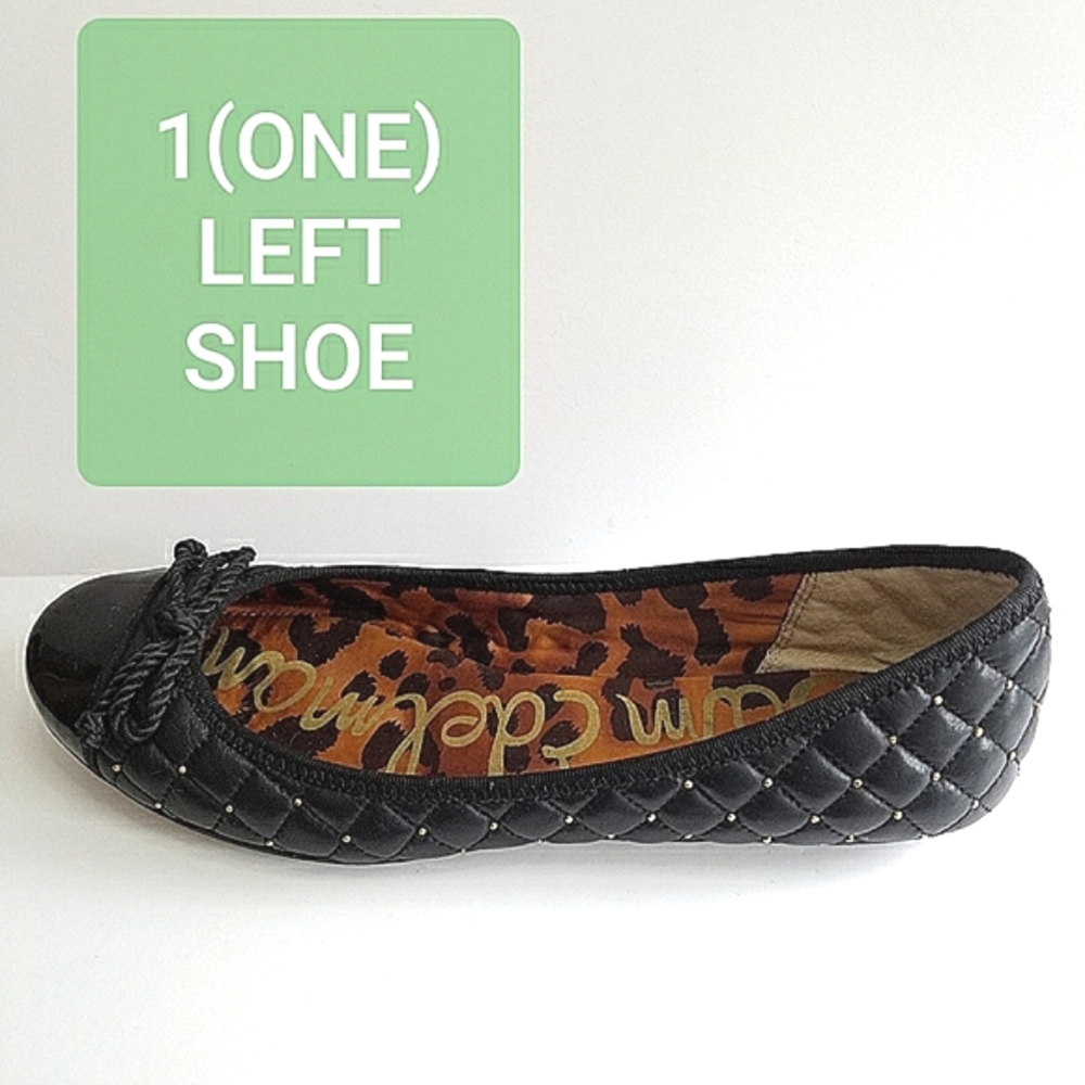 Single LEFT Shoe Ballet Flat Sam Edelman Calypso 8 1/2 M - Picture 3 of 7